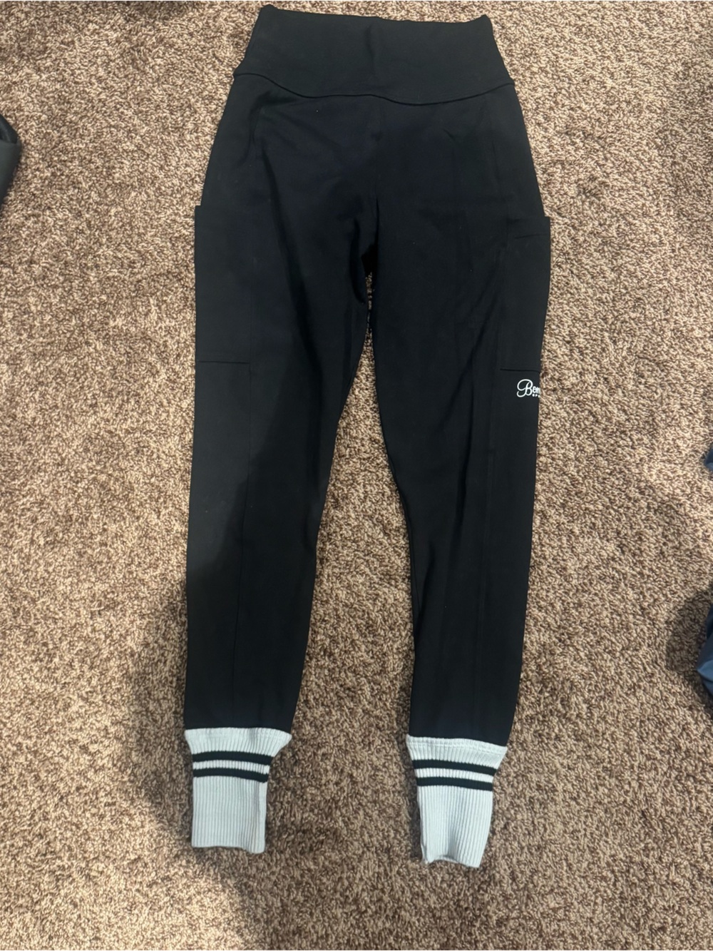 Bombshell Sportswear Black Leggings Sz Med